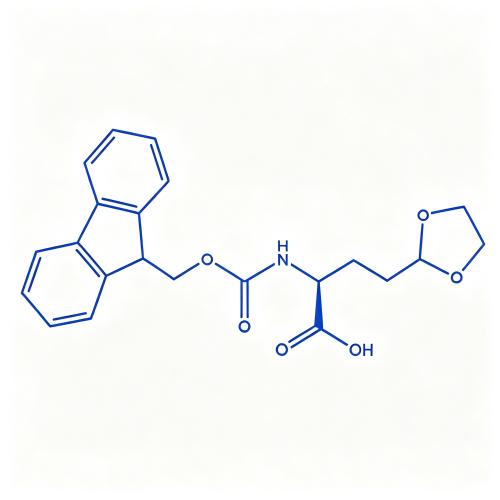 1,3-Dioxolane-2-butanoic acid, α-[[(9H-fluoren-9-ylmethoxy)carbonyl]amino]-, (αS)-